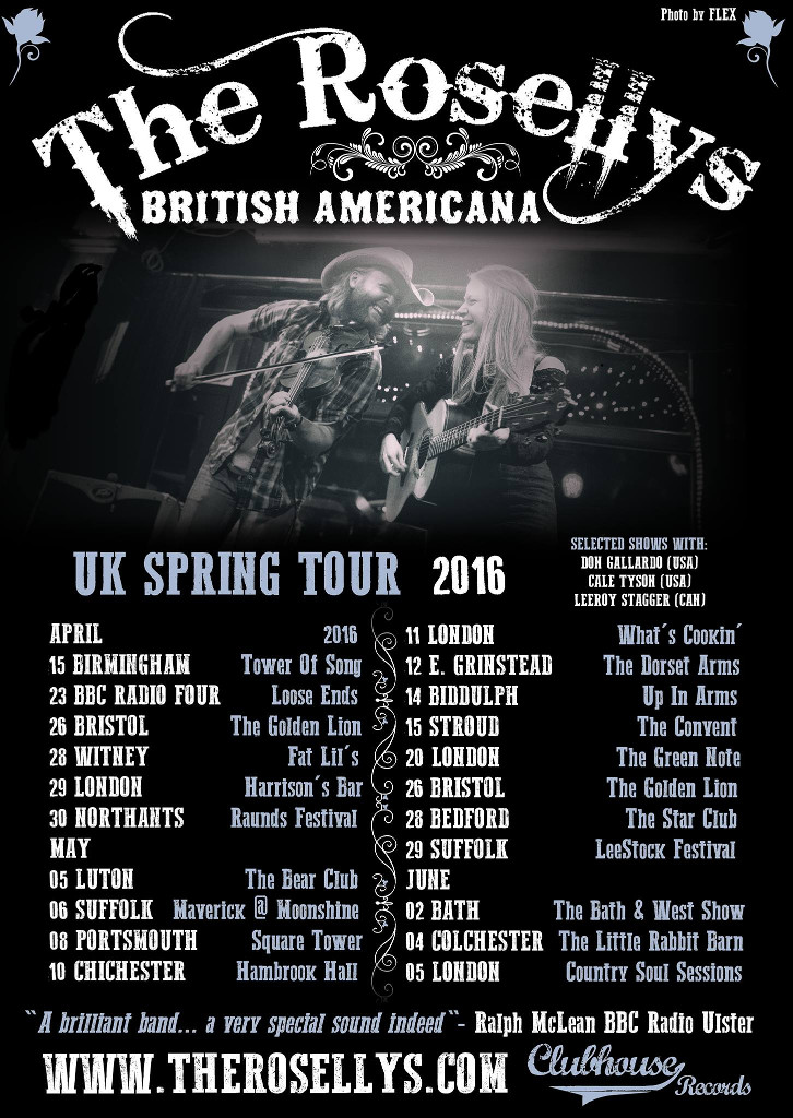 The Rosellys Spring Tour 2016