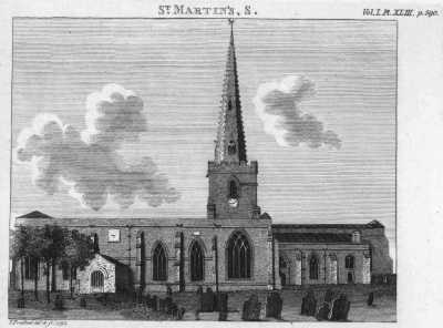 St Martin's Church, 1792