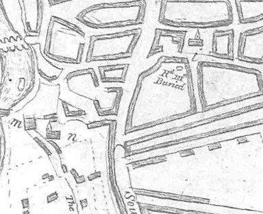 1792 map of Leicester