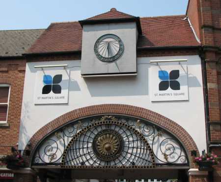 Sundial, St Martin's Square