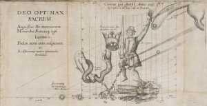 Chart showing the path of comet in the sky.