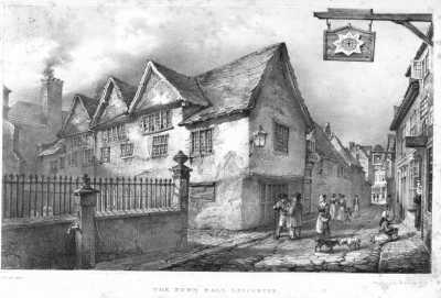 The Town Hall, now the Guildhall in 1825