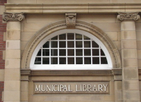 Municipal Library, Bishop Street, Leicester.