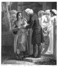 Illustration from The Vicar of Wakefield, Oliver Goldsmith, 1792.